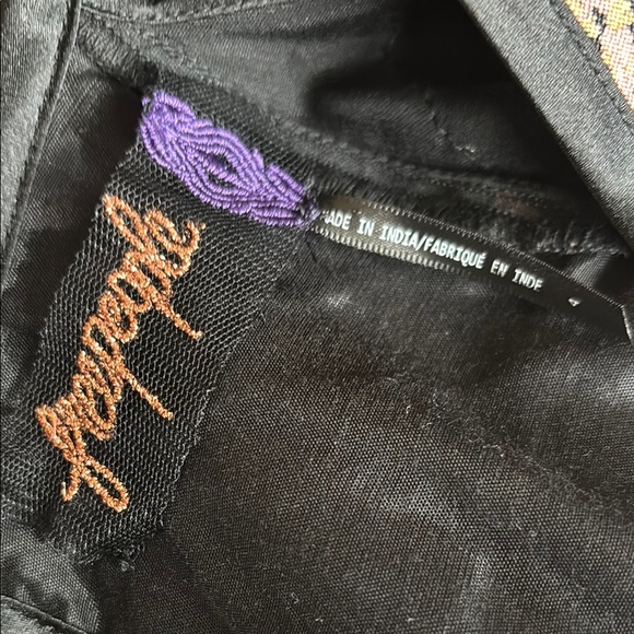 $250 Free People Florence Burnout Cold Shoulder Batwing Sequence Beaded Dress - Picture 10 of 10